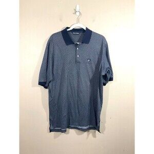 Vintage Ralph Lauren Polo Golf Mens Doral Country Club Polo Shirt L Blue Florida